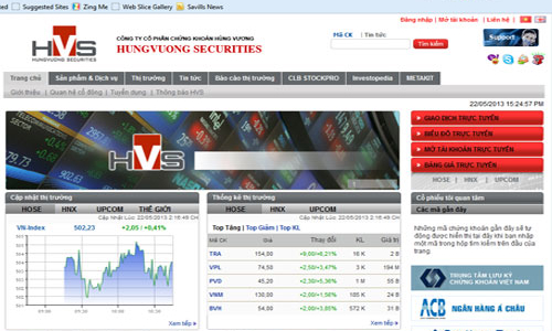 Một cổ đông ngoại nắm 45,51% vốn Chứng khoán Hùng Vương