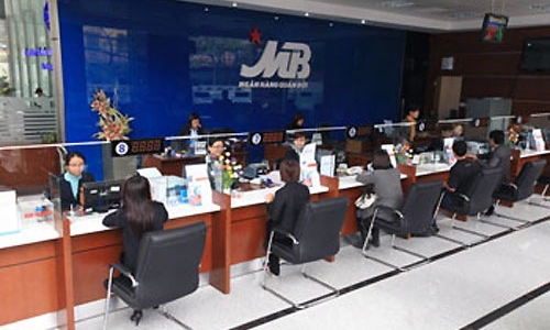 Năm 2012, dư nợ tín dụng của MB đạt 74.564 tỷ đồng