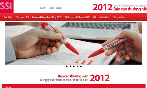 SSI ra mắt báo cáo thường niên “kỹ thuật số”
