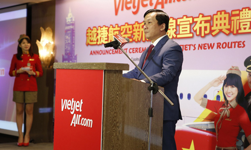 Vietjet mở 2 đường bay Hà Nội - Đài Bắc và Tp.HCM - Cao Hùng