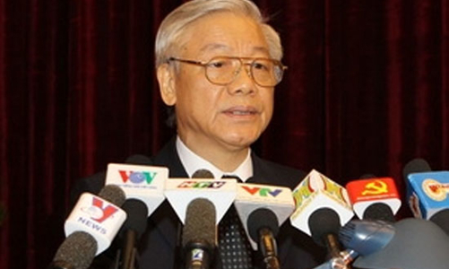 Phát biểu của Tổng bí thư tại hội nghị Ban chấp hành Trung ương Đảng