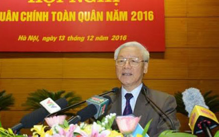 Tổng bí thư: Quân đội phải tuyệt đối trung thành