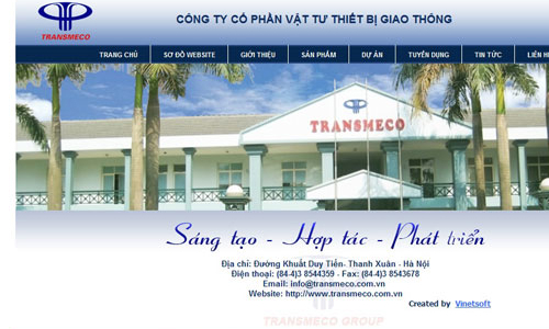 Transmeco “ghi tên” ở những công trình lớn