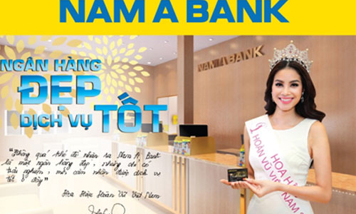 Nam A Bank: “Ngân hàng đẹp - Dịch vụ tốt”