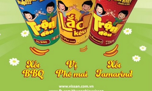 VISSAN ra mắt sản phẩm mới: Xúc xích lắc kêu trộn đều