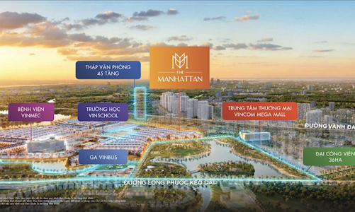 Dòng vốn vẫn đổ mạnh vào hạ tầng thành phố Thủ Đức