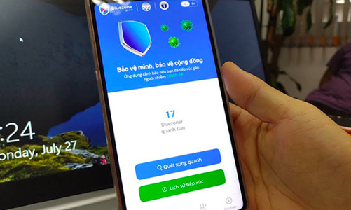 Thuê bao di động truy cập Bluezone được miễn cước data