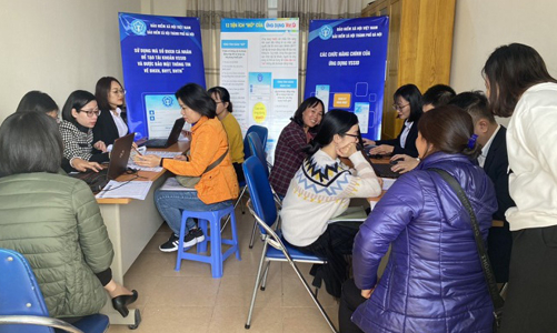 Gần 230.000 lượt tải và đăng ký sử dụng VssID - Bảo hiểm xã hội số