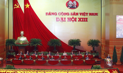 Khai mạc trọng thể Đại hội đại biểu toàn quốc lần thứ XIII của Đảng