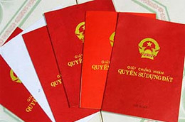 Một sổ cho nhà đất