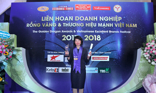 Deloitte Vietnam đạt “Top 10 doanh nghiệp Rồng Vàng”
