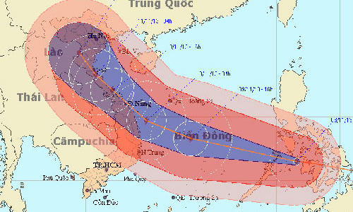 Siêu bão lớn chưa từng có sắp vào Việt Nam