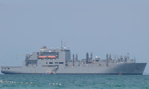 Vinashin sửa chữa tàu hải quân Mỹ