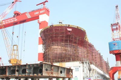 Vinashin xác nhận thông tin ngân hàng Nhật muốn hợp tác