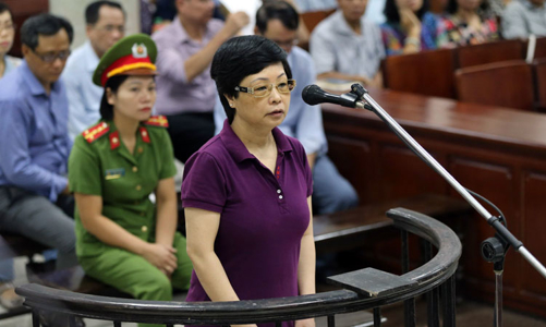 Cựu Đại biểu Quốc hội Châu Thị Thu Nga lĩnh án chung thân
