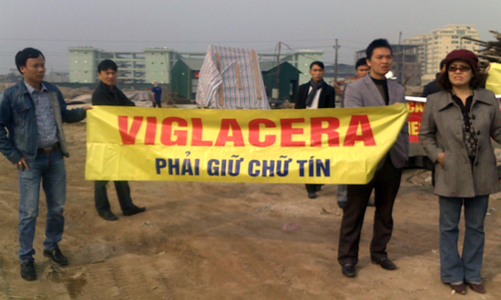 Bị “tố” tự ý nâng giá bán nhà, Viglacera nói gì?