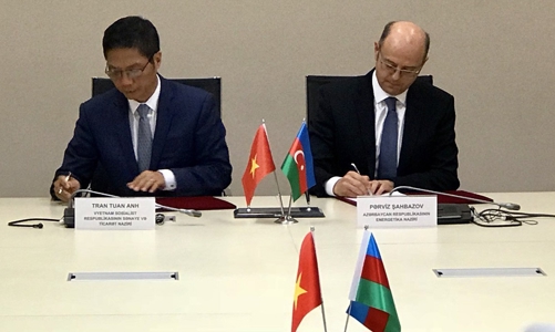 Việt Nam-Azerbaijan đẩy mạnh hợp tác chiến lược về năng lượng