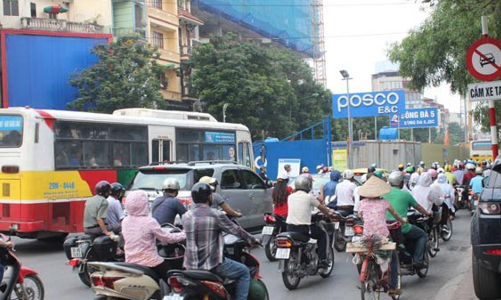 Hà Nội cấm taxi hoạt động trên nhiều tuyến đường