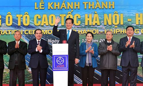 Thông xe tuyến cao tốc 2 tỷ USD, Hà Nội đi Hải Phòng chỉ 1 giờ