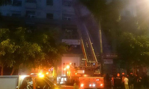 Cháy chung cư Xa La của tập đoàn Mường Thanh