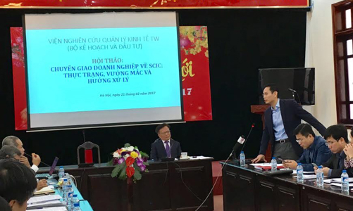 SCIC mới nhận chưa tới 1% tổng vốn Nhà nước tại doanh nghiệp