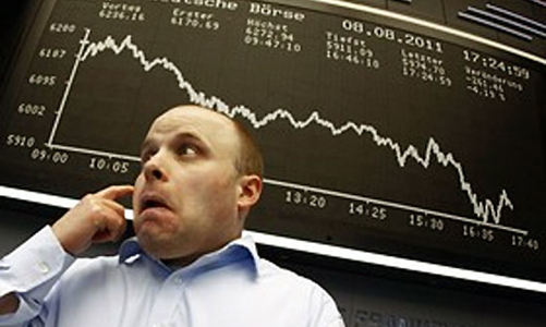 Hoảng loạn trở lại, Phố Wall rơi thẳng đứng