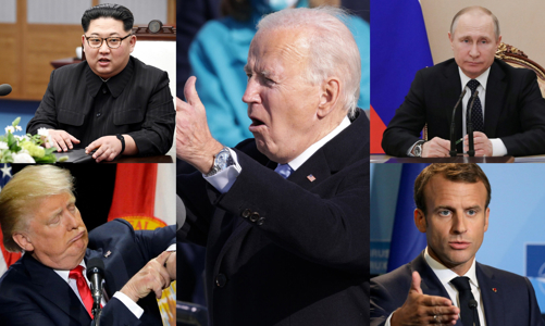 Các nguyên thủ thế giới đeo đồng hồ 