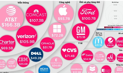 Công ty nào nợ nhiều nhất tại Mỹ?