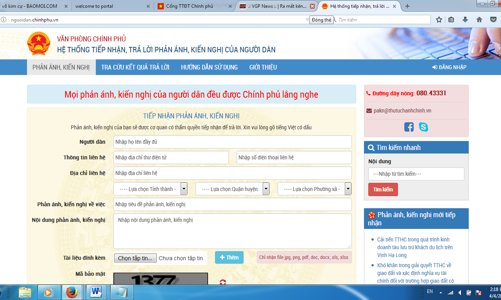Lần đầu tiên Chính phủ tương tác online với người dân