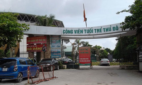 Kiến nghị dừng mở rộng công viên Tuổi Trẻ tại Hà Nội