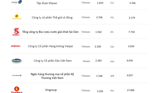 7 doanh nghiệp Việt tỷ 