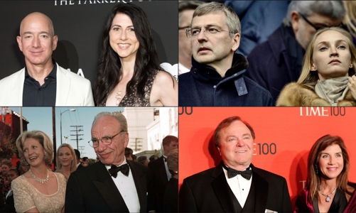 8 vụ ly hôn tốn kém nhất lịch sử tỷ phú thế giới