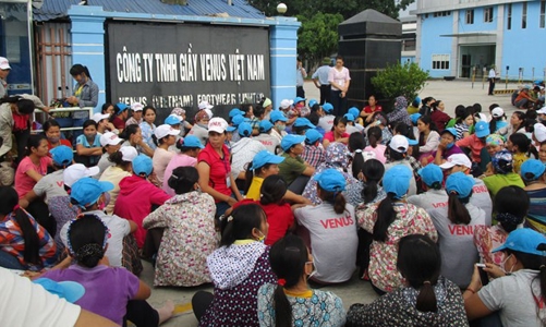 Trên 82% vụ đình công xảy ra tại doanh nghiệp FDI