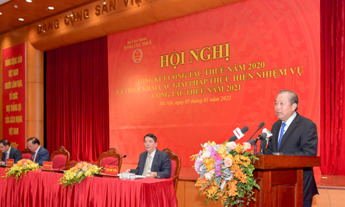 Ngành thuế không được để tình trạng 