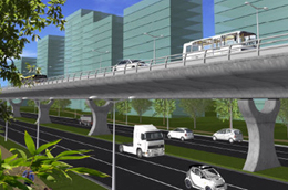 Bộ Xây dựng đồng ý cho Vincom làm đường trên cao tại Hà Nội