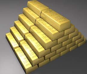 Giá vàng giảm thêm 100.000 đồng/lượng