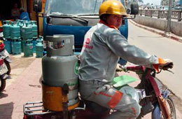 Gas tăng 14.000 đồng/bình