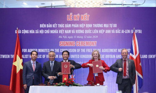 Chính thức ký kết FTA Việt Nam - Anh