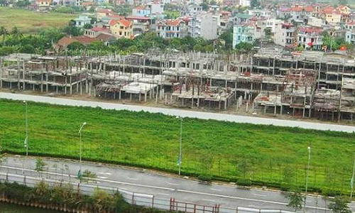 Dự án bất động sản: “Sờ” đâu chậm đấy
