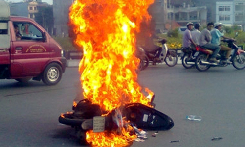 Cách nào phòng ngừa cháy nổ xe máy?