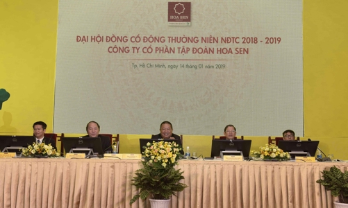 Tập đoàn Hoa Sen hướng đến mục tiêu lợi nhuận 500 tỷ  năm tài chính 2018 - 2019
