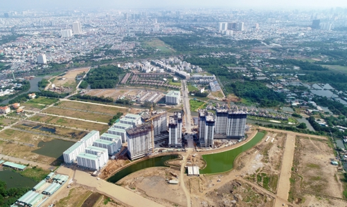 Nam Long cất nóc dự án căn hộ Flora Mizuki giai đoạn 1