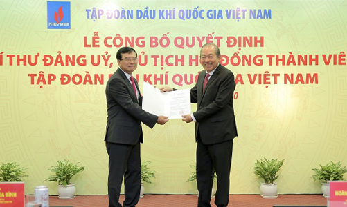 Phó Thủ tướng giao 6 nhiệm vụ cho tân chủ tịch Petro Vietnam Hoàng Quốc Vượng