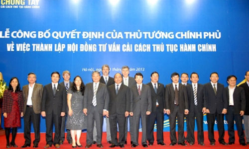 Ra mắt Hội đồng Tư vấn cải cách thủ tục hành chính