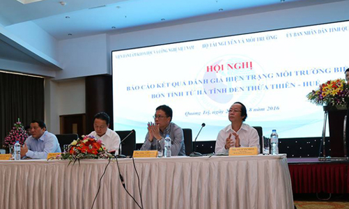 Công bố môi trường biển miền Trung đã đạt chuẩn