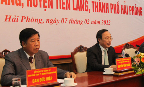 Đình chỉ công tác Chủ tịch, Phó chủ tịch huyện trong vụ Tiên Lãng