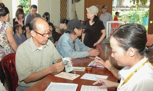 Tăng lương hưu cho 8 nhóm đối tượng từ 1/7