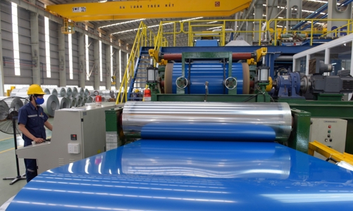 Áp thuế tạm thời đối với tôn thép nhập khẩu