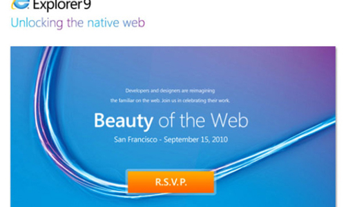 Microsoft để lộ giao diện Internet Explorer 9
