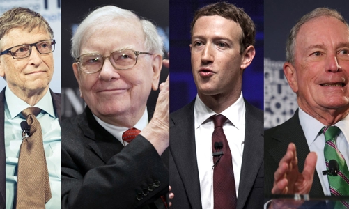 10 tỷ phú hào phóng nhất tại Mỹ